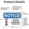 Signmission 5 in Height, 7 in Width, Vinyl Decal, Rectangle OS-2PACK-NS-D-57-L-12302 - alternate 3